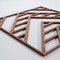 Ekena Millwork Medium Gilcrest Decorative Fretwork Wood Wall Panels, Walnut, 15 3/8"W x 15 3/8"H x 3/8"T WALW16X16X0375GCTWA - alternate 2